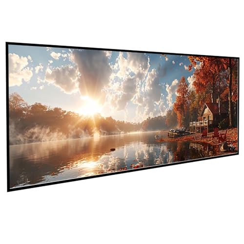 Landschaft Diamond Painting (40x50cm), Diamond Painting Erwachsene HäUser DIY Runden Steine Kristall Kunst Bastelnset Erwachsene Anfänger Set, zur Entspannung und Zimmer Wanddeko, Geschenke PJY9 7-T von JEPGFOU