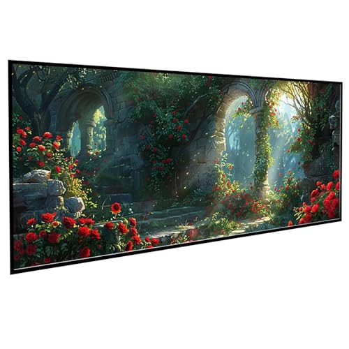 Landschaft Diamond Painting (40x50cm), Diamond Painting Erwachsene Rose DIY Runden Steine Kristall Kunst Bastelnset Erwachsene Anfänger Set, zur Entspannung und Zimmer Wanddeko, Geschenke PJY9 B-4 von JEPGFOU