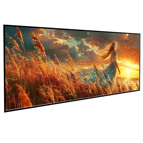 Landschaft Diamond Painting (80x160cm), Diamond Painting Erwachsene Frau DIY Runden Steine Kristall Kunst Bastelnset Erwachsene Anfänger Set, zur Entspannung und Zimmer Wanddeko, Geschenke PJY9 M-5 von JEPGFOU