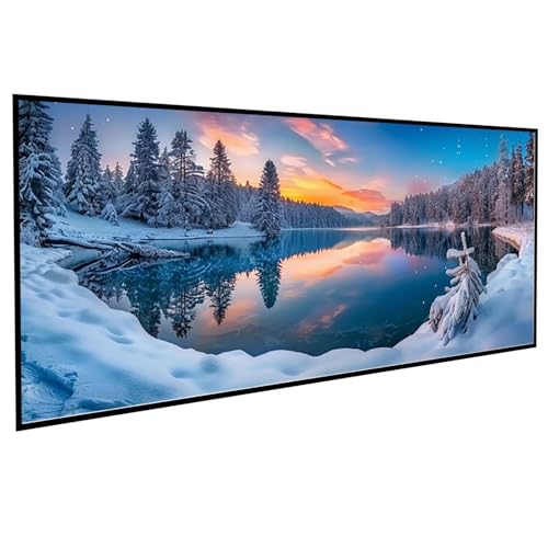 Landschaft Diamond Painting 100 x 200 cm, Diamond Painting Erwachsene Baum DIY Runden Steine Kristall Kunst Bastelnset Erwachsene Anfänger Set, zur Entspannung und Zimmer Wanddeko, Geschenke PJY9 R-J von JEPGFOU