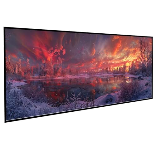 Landschaft Diamond Painting 30x60CM, Diamond Painting Erwachsene BäUme DIY Runden Steine Kristall Kunst Bastelnset Erwachsene Anfänger Set, zur Entspannung und Zimmer Wanddeko, Geschenke PJY9 I-U von JEPGFOU