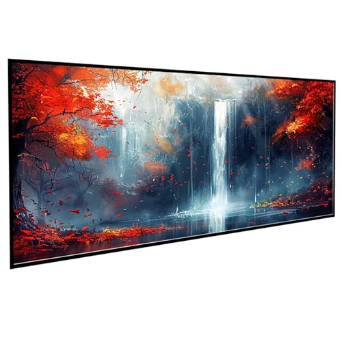 Landschaft Diamond Painting 30x60CM, Diamond Painting Erwachsene Fallen DIY Runden Steine Kristall Kunst Bastelnset Erwachsene Anfänger Set, zur Entspannung und Zimmer Wanddeko, Geschenke PJY9 V-4 von JEPGFOU