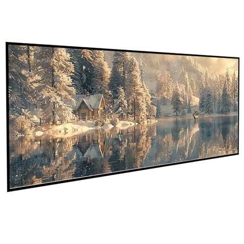 Landschaft Diamond Painting 50x100CM, Diamond Painting Erwachsene See DIY Runden Steine Kristall Kunst Bastelnset Erwachsene Anfänger Set, zur Entspannung und Zimmer Wanddeko, Geschenke PJY9 0-I Landschaft Diamond Painting 50x100CM, Diamond Painting Erwachsene See DIY Runden Steine Kristall Kunst Bastelnset Erwachsene Anfänger Set, zur Entspannung und Zimmer Wanddeko, Geschenke PJY9 0-I von JEPGFOU