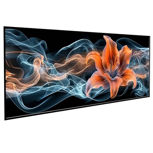 Landschaft Diamond Painting 60 x 120 cm, Diamond Painting Erwachsene Lilie DIY Runden Steine Kristall Kunst Bastelnset Erwachsene Anfänger Set, zur Entspannung und Zimmer Wanddeko, Geschenke PJY9 7-Z von JEPGFOU
