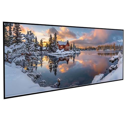 Landschaft Diamond Painting 70x140CM, Diamond Painting Erwachsene Kabine DIY Runden Steine Kristall Kunst Bastelnset Erwachsene Anfänger Set, zur Entspannung und Zimmer Wanddeko, Geschenke PJY6 J-2 von JEPGFOU