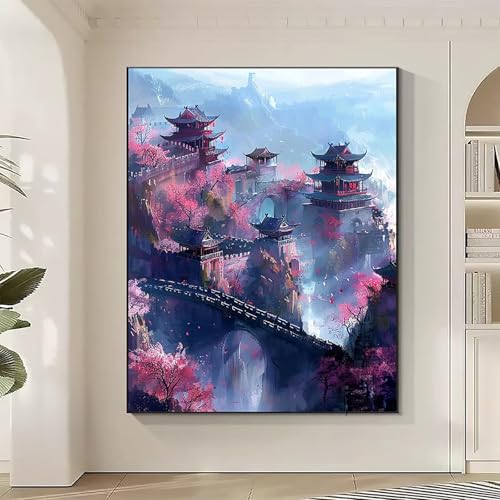 Landschaft Diamond Painting XXL KirschblüTen Diamond Art Bilder Erwachsene Dimond Painting Kinder Mosaikherstellung Stickerei Kreuzstich Malerei Kits Basteln für Erwachsene, Geschenke 90x120cm 2-M Landschaft Diamond Painting XXL KirschblüTen Diamond Art Bilder Erwachsene Dimond Painting Kinder Mosaikherstellung Stickerei Kreuzstich Malerei Kits Basteln für Erwachsene, Geschenke 90x120cm 2-M von JEPGFOU