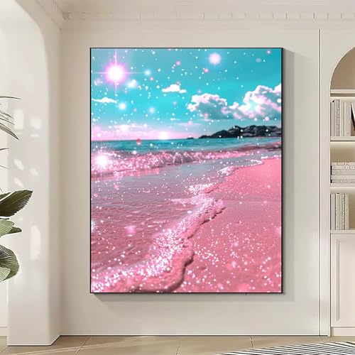 Landschaft Diamond Painting XXL Strand Diamond Art Bilder Erwachsene Dimond Painting Kinder Mosaikherstellung Stickerei Kreuzstich Malerei Kits Basteln für Erwachsene, Geschenke 50 x 70 cm Q-H Landschaft Diamond Painting XXL Strand Diamond Art Bilder Erwachsene Dimond Painting Kinder Mosaikherstellung Stickerei Kreuzstich Malerei Kits Basteln für Erwachsene, Geschenke 50 x 70 cm Q-H von JEPGFOU
