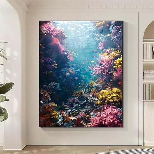 Meereslebewesen Diamond Painting XXL Koralle Diamond Art Bilder Erwachsene Dimond Painting Kinder Mosaikherstellung Stickerei Kreuzstich Malerei Kits Basteln für Erwachsene, Geschenke 90x120CM 1-6 Meereslebewesen Diamond Painting XXL Koralle Diamond Art Bilder Erwachsene Dimond Painting Kinder Mosaikherstellung Stickerei Kreuzstich Malerei Kits Basteln für Erwachsene, Geschenke 90x120CM 1-6 von JEPGFOU