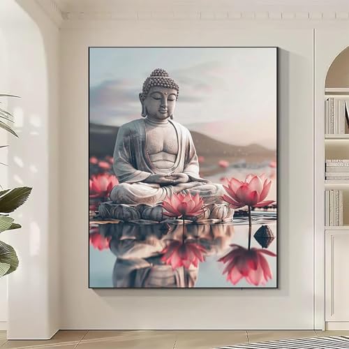 Skulptur Diamond Painting XXL Statue Diamond Art Bilder Erwachsene Dimond Painting Kinder Mosaikherstellung Stickerei Kreuzstich Malerei Kits Basteln für Erwachsene Wanddeko, Geschenke (50x70cm) A-6 von JEPGFOU