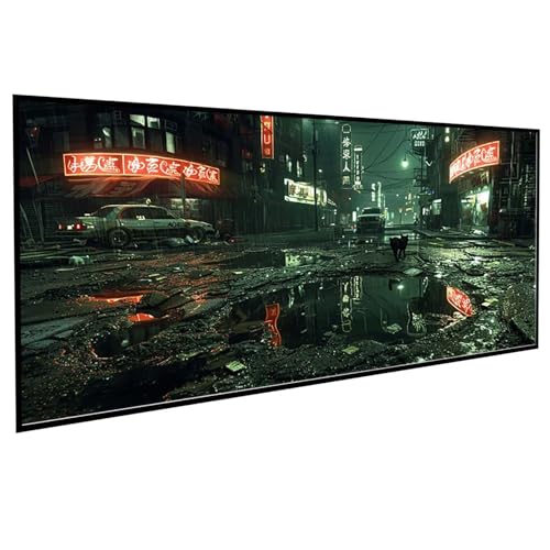 StraßE Diamond Painting 100 x 200 cm, Diamond Painting Erwachsene Auto DIY Runden Steine Kristall Kunst Bastelnset Erwachsene Anfänger Set, zur Entspannung und Zimmer Wanddeko, Geschenke PJY9 0-J von JEPGFOU