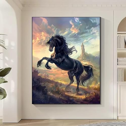 Tier Diamond Painting XXL Pferd Diamond Art Bilder Erwachsene Dimond Painting Kinder Mosaikherstellung Stickerei Kreuzstich Malerei Kits Basteln für Erwachsene Wanddeko, Geschenke 30 x 40 cm 8-0 Tier Diamond Painting XXL Pferd Diamond Art Bilder Erwachsene Dimond Painting Kinder Mosaikherstellung Stickerei Kreuzstich Malerei Kits Basteln für Erwachsene Wanddeko, Geschenke 30 x 40 cm 8-0 von JEPGFOU