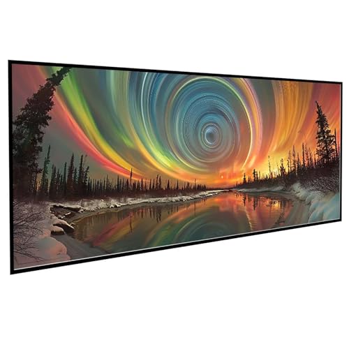 Wald Diamond Painting 100 x 200 cm, Diamond Painting Erwachsene Aurora DIY Runden Steine Kristall Kunst Bastelnset Erwachsene Anfänger Set, zur Entspannung und Zimmer Wanddeko, Geschenke PJY9 7-Y Wald Diamond Painting 100 x 200 cm, Diamond Painting Erwachsene Aurora DIY Runden Steine Kristall Kunst Bastelnset Erwachsene Anfänger Set, zur Entspannung und Zimmer Wanddeko, Geschenke PJY9 7-Y von JEPGFOU
