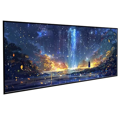 ZurüCk Diamond Painting (100x200cm), Diamond Painting Erwachsene Fallen DIY Runden Steine Kristall Kunst Bastelnset Erwachsene Anfänger Set, zur Entspannung und Zimmer Wanddeko, Geschenke PJY9 3-7 von JEPGFOU