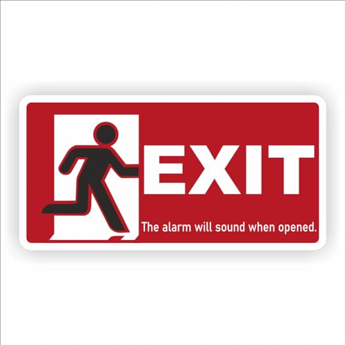 EXIT Feuer Notausgang von JERMA Allerhandestickers