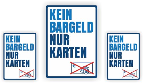JERMA Allerhandestickers kein bargeld nur karten aufkleber, 423.la21 JERMA Allerhandestickers kein bargeld nur karten aufkleber, 423.la21 von JERMA Allerhandestickers