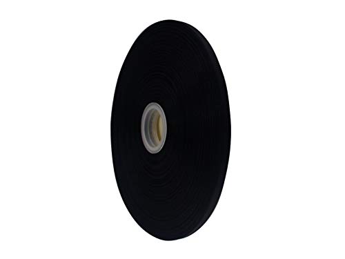 Jesep Ripsband für Boutiquen, Geschenkverpackungen, Bastelarbeiten, Schleifen, Haarband, Zubehör, 91,4 m, 6 mm, Schwarz Jesep Ripsband für Boutiquen, Geschenkverpackungen, Bastelarbeiten, Schleifen, Haarband, Zubehör, 91,4 m, 6 mm, Schwarz von JESEP YONG