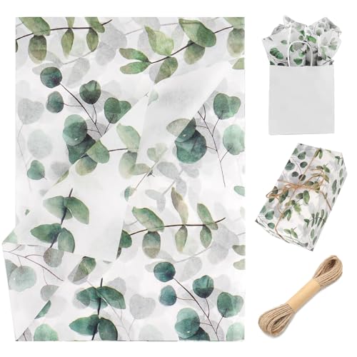 40 Salbeigrüne Seidenpapierbögen – biologisch abbaubares gemustertes Seidenpapier zum Verpacken von Geschenken, 70 x 50 cm – perfekt für die Verpackung von Hochzeiten, Geburtstagen, Weihnachten 40 Salbeigrüne Seidenpapierbögen – biologisch abbaubares gemustertes Seidenpapier zum Verpacken von Geschenken, 70 x 50 cm – perfekt für die Verpackung von Hochzeiten, Geburtstagen, Weihnachten von JETOP