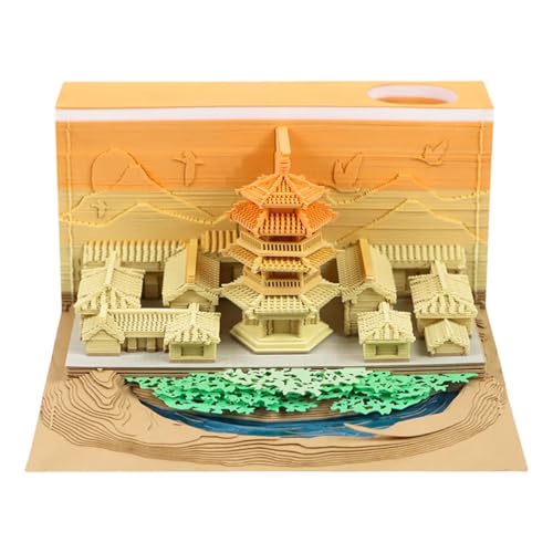 3D-Kalender 2026, 3D-Notizblock, Kalender 2026, Sehenswürdigkeiten, kreative Abreißkalender, Papierschnitzerei, mehrfarbiger Notizblock, DIY-Notizblock, 3D-Kalender für Weihnachten, Geburtstag 3D-Kalender 2026, 3D-Notizblock, Kalender 2026, Sehenswürdigkeiten, kreative Abreißkalender, Papierschnitzerei, mehrfarbiger Notizblock, DIY-Notizblock, 3D-Kalender für Weihnachten, Geburtstag von JEUDJJBW