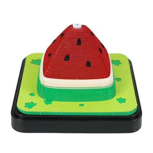 Time Piece Kalender 2026, 3D-Papier-Skulptur-Kalender, kreativer Panorama-3D-Notizblock, rosa Kuchen, zum Abreißen, DIY, Schnitzkunst, Notizblock mit Wochenkalendern, für Büro, Zuhause Time Piece Kalender 2026, 3D-Papier-Skulptur-Kalender, kreativer Panorama-3D-Notizblock, rosa Kuchen, zum Abreißen, DIY, Schnitzkunst, Notizblock mit Wochenkalendern, für Büro, Zuhause von JEUDJJBW