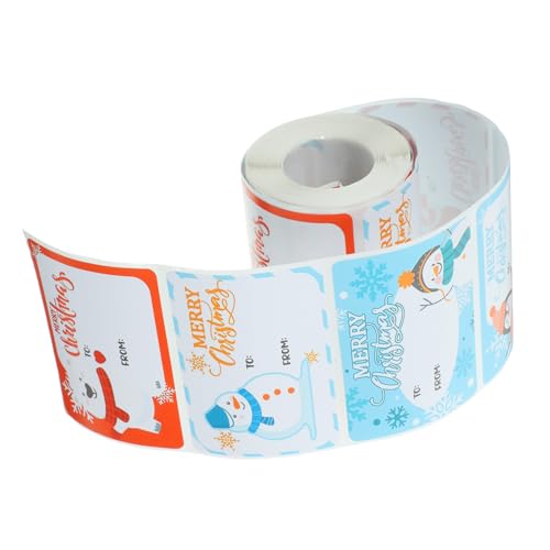JEWEDECO 1 Rolle Box Dekoaufkleber Selbstklebende Aufkleber Siegeletiketten Aufkleber Selbstklebende Aufkleber Etikettenaufkleber Für Verpackungen Etikettenaufkleber Geschenkaufkleber von JEWEDECO