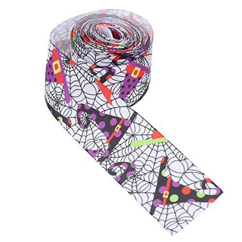 JEWEDECO 1 Rolle Dekoband, Halloween Designband, Dekoratives Halloween Band, Halloween Dekorband, Ornamentband Für, Bastelband, Verschleißfestes Band, Bastelband JEWEDECO 1 Rolle Dekoband, Halloween Designband, Dekoratives Halloween Band, Halloween Dekorband, Ornamentband Für, Bastelband, Verschleißfestes Band, Bastelband von JEWEDECO