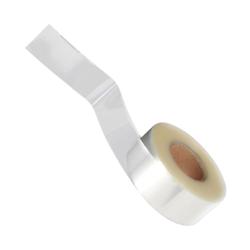 JEWEDECO 1 Rolle Etikettenschutz, Wasserdichte Etiketten Zum Schutz Von Barcodes, Wasserdichte Etikettenaufkleber, Transparentes Klebeband, Aufkleberschutz, Bibliotheksbedarf, Barcode von JEWEDECO