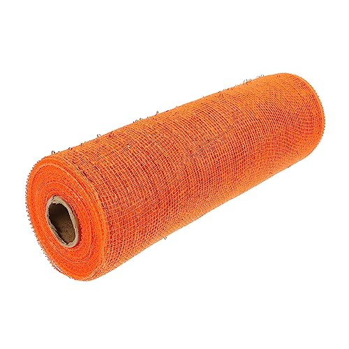 JEWEDECO 1 Rolle Hochwertiges Halloween Dekorationsnetz Metallisch für DIY Kränze Geschenkverpackung Bastelprojekte Leicht und Handlich Feste und Besondere Anlässe JEWEDECO 1 Rolle Hochwertiges Halloween Dekorationsnetz Metallisch für DIY Kränze Geschenkverpackung Bastelprojekte Leicht und Handlich Feste und Besondere Anlässe von JEWEDECO