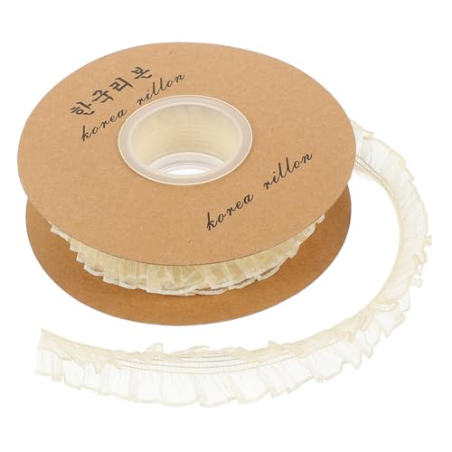 JEWEDECO 1 Rolle Spitzenband Zum Nähen Spitzenbesatz Für Kleidung Bänder Zum Basteln Nähmaterial Verzierungen Zum Selbermachen JEWEDECO 1 Rolle Spitzenband Zum Nähen Spitzenbesatz Für Kleidung Bänder Zum Basteln Nähmaterial Verzierungen Zum Selbermachen von JEWEDECO