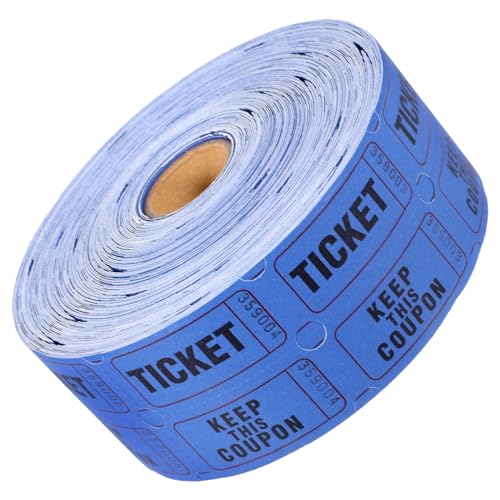 JEWEDECO 1 Rolle Tombola Lose Tickets Lose Veranstaltungstickets Auktions Lose Universal Lose Tombola Lose Etiketten Klassenzimmer Lose Kino Lose von JEWEDECO