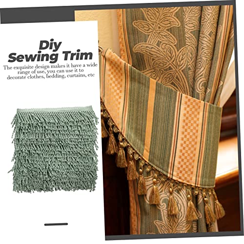 1 Rolle Fransenbesatz Für Vorhänge Vorhangstoffbesatz Diy-nähzubehör Polyester Dekorative Quastenfransen Zum Selbermachen 1 Rolle Fransenbesatz Für Vorhänge Vorhangstoffbesatz Diy-nähzubehör Polyester Dekorative Quastenfransen Zum Selbermachen von JEWEDECO