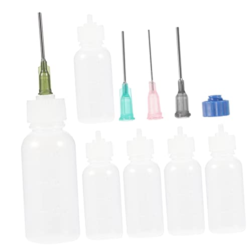 JEWEDECO 1 Satz Punktgenaue Applikatorflasche Teiliges Wiederverwendbare Quetschflaschen für Flüssigkeiten Wie Kleber Farbe Öl Praktisch und Vielseitig Einsetzbar JEWEDECO 1 Satz Punktgenaue Applikatorflasche Teiliges Wiederverwendbare Quetschflaschen für Flüssigkeiten Wie Kleber Farbe Öl Praktisch und Vielseitig Einsetzbar von JEWEDECO