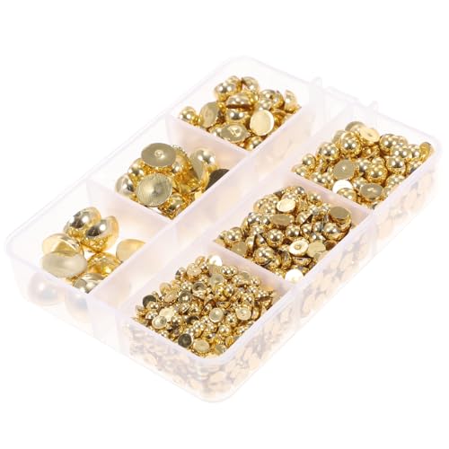 JEWEDECO 1 Schachtel Halbrunde Perlen Kunstperlen für DIY Schmuck und Bastelprojekte Teiliges Set für Kreative Dekorationen von Kleidung Haarschmuck und Nail Art JEWEDECO 1 Schachtel Halbrunde Perlen Kunstperlen für DIY Schmuck und Bastelprojekte Teiliges Set für Kreative Dekorationen von Kleidung Haarschmuck und Nail Art von JEWEDECO