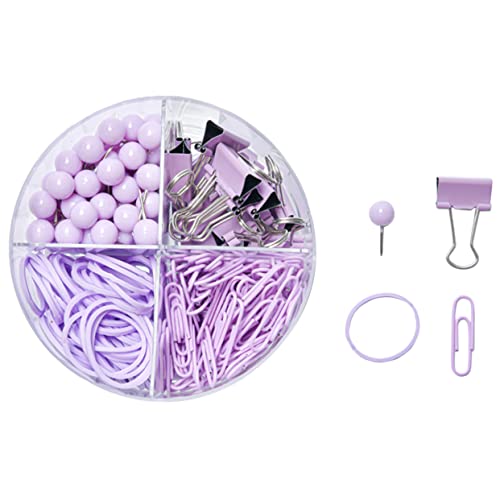 JEWEDECO 1 Set Büroklammern, Reißnägel, Praktische Dokumentklammern, Klammer Für Papier Mit Stift, Büroklammern, Kleine Süße Binderklammern, Kleine Binderklammern, Dekorative Büroklammern, von JEWEDECO