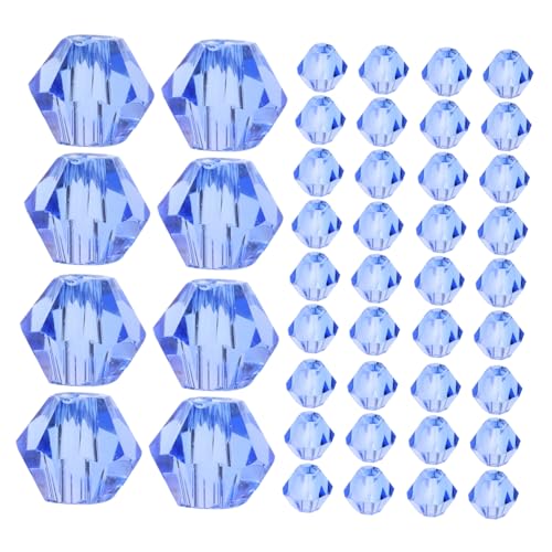 JEWEDECO 1 Set Kristallperlen, Kleine Glasperlen, DIY Handwerk, Glasperlen, Lose Perlen Für Schmuck, Halsketten, DIY Perlen, Charms, Perlen, Glasperlen Zum Basteln, Abstandsperlen, von JEWEDECO
