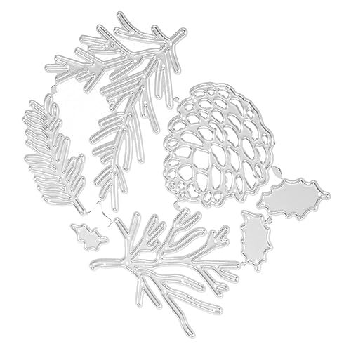 JEWEDECO Weihnachts-tannenzapfen-stanzer Satz Stanzformen Aus Karbonstahl Für Scrapbooking Diy-scrapbooks Fotoalben Papierbasteleien JEWEDECO Weihnachts-tannenzapfen-stanzer Satz Stanzformen Aus Karbonstahl Für Scrapbooking Diy-scrapbooks Fotoalben Papierbasteleien von JEWEDECO