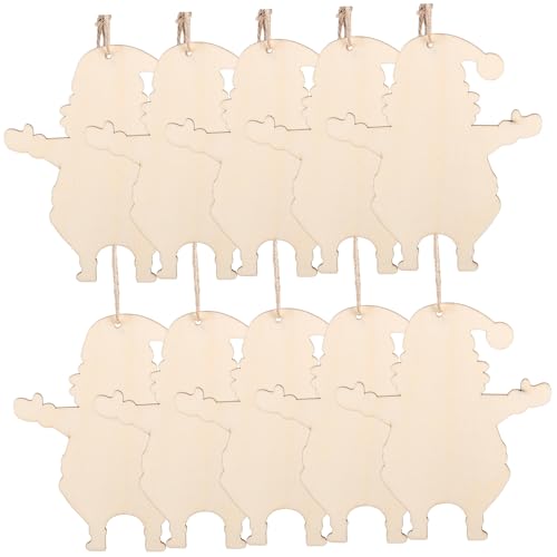 JEWEDECO 10 Stück Handbemalte Anhänger, Weihnachtsdesign, Holzspäne, DIY Holzspäne, DIY Graffiti Chip, Graffiti Holzanhänger, Handgefertigter Graffiti Chip, Weihnachten, Unfertige JEWEDECO 10 Stück Handbemalte Anhänger, Weihnachtsdesign, Holzspäne, DIY Holzspäne, DIY Graffiti Chip, Graffiti Holzanhänger, Handgefertigter Graffiti Chip, Weihnachten, Unfertige von JEWEDECO