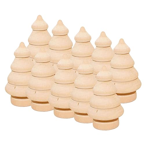 JEWEDECO 10 Stück Kinder Zeichenspielzeug Graffiti Holz Weihnachtsbaum Einzigartige DIY Weihnachtsbaum Zeichnung Unfertige Holz Weihnachtsbäume Naturholz Weihnachtsbäume Basteln JEWEDECO 10 Stück Kinder Zeichenspielzeug Graffiti Holz Weihnachtsbaum Einzigartige DIY Weihnachtsbaum Zeichnung Unfertige Holz Weihnachtsbäume Naturholz Weihnachtsbäume Basteln von JEWEDECO