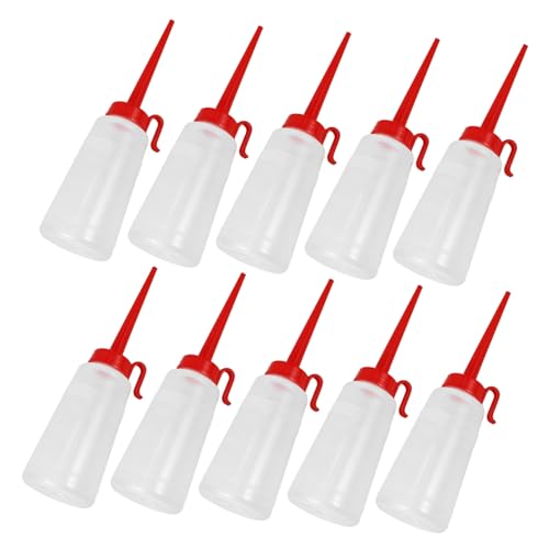 JEWEDECO 10 Stück Nähmaschinenöler, Flüssigkleber, Nachfüllbare Flasche, Nähmaschinenölbehälter, Leere Ölflasche, Ölaufbewahrungskessel, Flüssigkleberbehälter, Nähölflasche, JEWEDECO 10 Stück Nähmaschinenöler, Flüssigkleber, Nachfüllbare Flasche, Nähmaschinenölbehälter, Leere Ölflasche, Ölaufbewahrungskessel, Flüssigkleberbehälter, Nähölflasche, von JEWEDECO