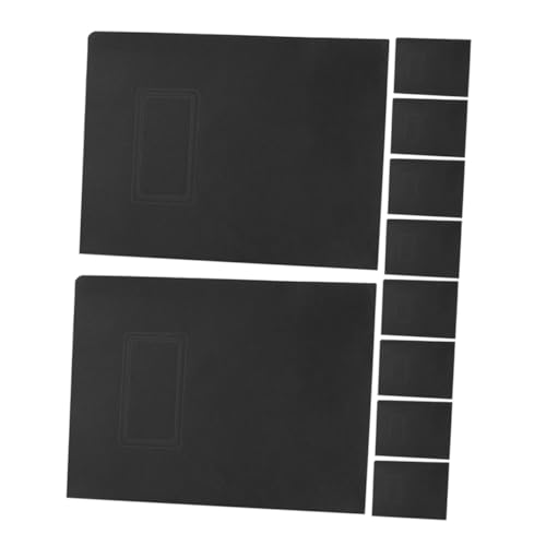 JEWEDECO 10 Stück Papier Aktenordner mit Zwei Fächern Faltbarer Dokumenten Organizer mit Visitenkartenfach für Büro Schule Geschäft Robuster Geräumiger Papierordner für Effiziente Ablage JEWEDECO 10 Stück Papier Aktenordner mit Zwei Fächern Faltbarer Dokumenten Organizer mit Visitenkartenfach für Büro Schule Geschäft Robuster Geräumiger Papierordner für Effiziente Ablage von JEWEDECO