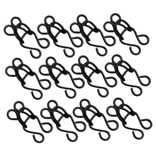 JEWEDECO 100 Stück Metallhaken für Verschlüsse und Ösen von Handwerk Dekorative Kleiderhaken für Bekleidung Strapazierfähig und Praktisch für Reparaturen und DIY Projekte JEWEDECO 100 Stück Metallhaken für Verschlüsse und Ösen von Handwerk Dekorative Kleiderhaken für Bekleidung Strapazierfähig und Praktisch für Reparaturen und DIY Projekte von JEWEDECO