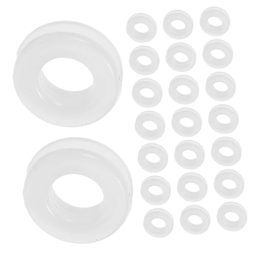 JEWEDECO 100 Stück Ohrclip Pads Silikon Ringförmige Ohrpolster für Ohrringe Rutschfeste Ohrclips Geeignet für Verschiedene Ohrringdesigns für Clip und DIY Schmuckherstellung JEWEDECO 100 Stück Ohrclip Pads Silikon Ringförmige Ohrpolster für Ohrringe Rutschfeste Ohrclips Geeignet für Verschiedene Ohrringdesigns für Clip und DIY Schmuckherstellung von JEWEDECO