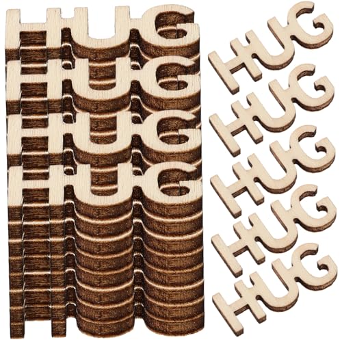 JEWEDECO 100 Stück Teiliges Holzbuchstaben Hug zum Basteln Handgefertigte Dekorative Buchstaben mit Glatter Oberfläche zum Bemalen Beschriften und Gestalten für Geburtstags und JEWEDECO 100 Stück Teiliges Holzbuchstaben Hug zum Basteln Handgefertigte Dekorative Buchstaben mit Glatter Oberfläche zum Bemalen Beschriften und Gestalten für Geburtstags und von JEWEDECO