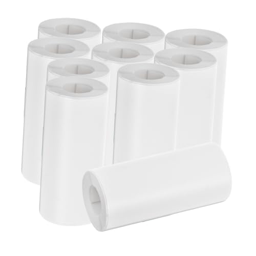 JEWEDECO 10Rollen Thermopapier für Drucker Selbstklebende Wärmepapierrollen für Mini Sofortbildkameras Kompatibel mit Verschiedenen Mini Druckern für Fotos JEWEDECO 10Rollen Thermopapier für Drucker Selbstklebende Wärmepapierrollen für Mini Sofortbildkameras Kompatibel mit Verschiedenen Mini Druckern für Fotos von JEWEDECO