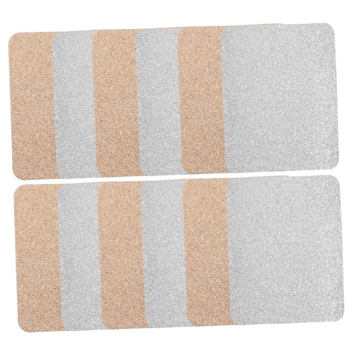 JEWEDECO 12Stücke Glitzerflicken zum Aufbügeln Selbstklebende Reparatur Patches für Jeans Jacken und Kleidung Rechteckige Dekorative Aufnäher Leuchtenden Farben für Kreative JEWEDECO 12Stücke Glitzerflicken zum Aufbügeln Selbstklebende Reparatur Patches für Jeans Jacken und Kleidung Rechteckige Dekorative Aufnäher Leuchtenden Farben für Kreative von JEWEDECO