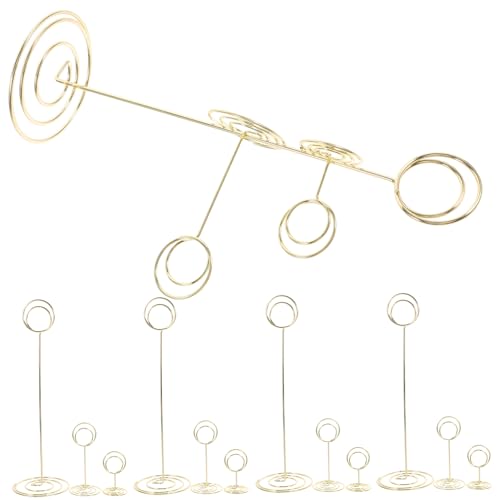 JEWEDECO 15 Stück Esstischnummern Clip, Metall Kartenhalter, Menükartenhalter, Schreibtisch Memo Clip, Bilderhalter, Tischkartenhalter, Ständer, Hochzeitsnamen Tischkartenhalter, JEWEDECO 15 Stück Esstischnummern Clip, Metall Kartenhalter, Menükartenhalter, Schreibtisch Memo Clip, Bilderhalter, Tischkartenhalter, Ständer, Hochzeitsnamen Tischkartenhalter, von JEWEDECO