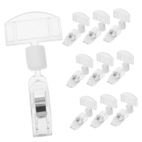 JEWEDECO 16 Stück Werbeclips, Schilderclips, Etikettenhalter, Tischmenüständer, Etikettenständer, Kartendisplay Clips, Namensschild Clips Für Ausweise, Schilderhalter, Ständer, JEWEDECO 16 Stück Werbeclips, Schilderclips, Etikettenhalter, Tischmenüständer, Etikettenständer, Kartendisplay Clips, Namensschild Clips Für Ausweise, Schilderhalter, Ständer, von JEWEDECO