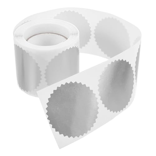 JEWEDECO 1Rolle Selbstklebende Medaillenaufkleber Prägedesign für Zertifikate Auszeichnungen Urkunden und Schulprojekte für Klassenzimmer und Feierlichkeiten von JEWEDECO