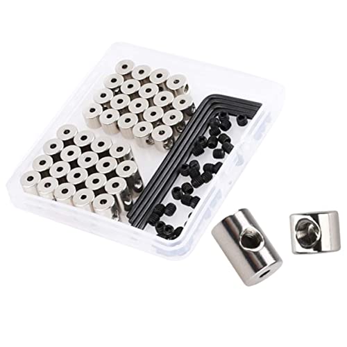 JEWEDECO 1Satz Schraubenschlüssel Badge Teile Metall Pin Rückseiten für Sichere Verschlüsse für Kleidung Taschen und Mehr von JEWEDECO