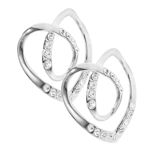 JEWEDECO 2 Stück Anti Rutsch Schalschnalle Aus Seide, Schalverschluss, Kleiderring, Schalschnallenringe Für Damen, Schalverschlüsse, Schalringschnalle, Kleidungsringhalter, Schalschieber, JEWEDECO 2 Stück Anti Rutsch Schalschnalle Aus Seide, Schalverschluss, Kleiderring, Schalschnallenringe Für Damen, Schalverschlüsse, Schalringschnalle, Kleidungsringhalter, Schalschieber, von JEWEDECO