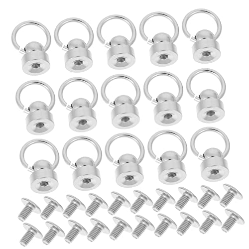 JEWEDECO 20 Sets Handyhüllen Zugschnallenverschluss Für Handtasche, Tasche, Telefonhülle, Schrauben, Taschengurt, Nieten, Verschlüsse Für Geldbörsen Zur Taschenherstellung, DIY JEWEDECO 20 Sets Handyhüllen Zugschnallenverschluss Für Handtasche, Tasche, Telefonhülle, Schrauben, Taschengurt, Nieten, Verschlüsse Für Geldbörsen Zur Taschenherstellung, DIY von JEWEDECO